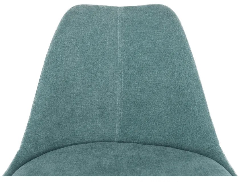 Scaun, material textil verde mentol/lemn fag, SABRA