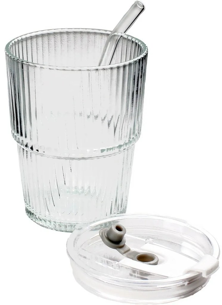 Toro Pahar cu pai 320 ml, 9,5 x 9,5 x 11,3 cm