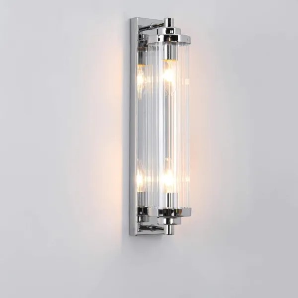 Aplică de perete LORENZO 2xE14/40W/230V crom lucios