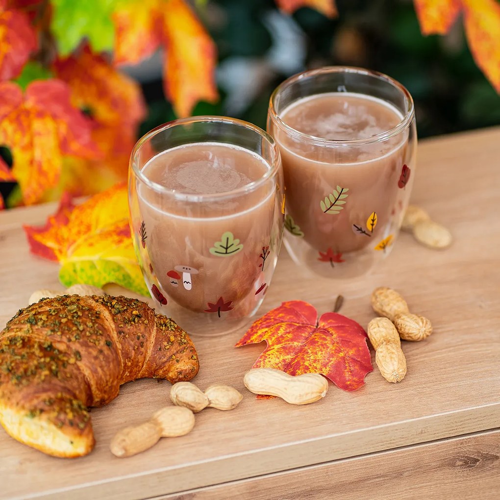 Pahare termo 4Home Autumn Hot&Cool 350 ml, 2 buc.