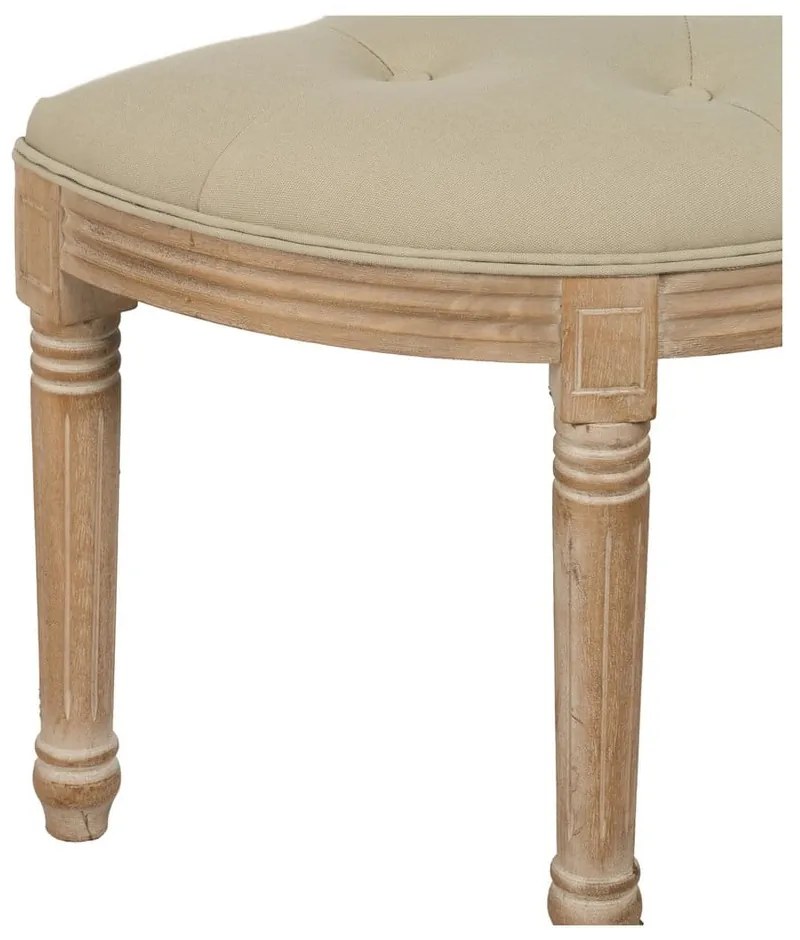 Bancă bej/în culoare naturală Royal – Ixia