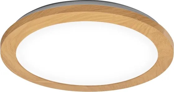 Osram - Plafonieră LED pentru baie ORBIS DISC, 22 W, 230 V, Ø 30 cm, IP44, maro