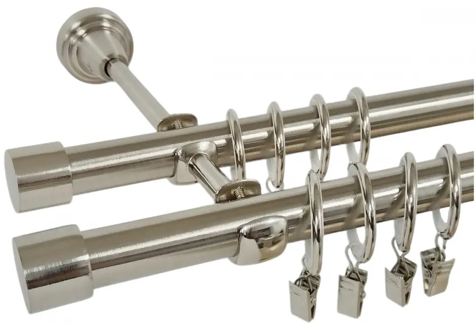 Galerie dubla DOP /19 - INOX (Alege marime: 400 cm)