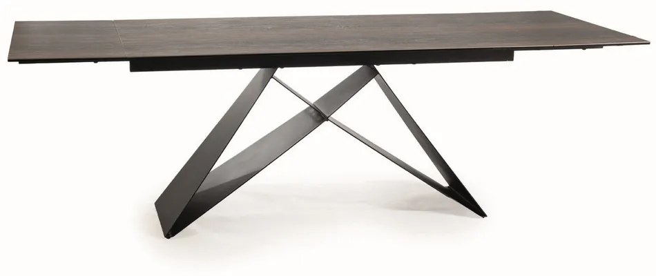 Masa de bucaterie Westin II 160 x 90 cm, maro inchis