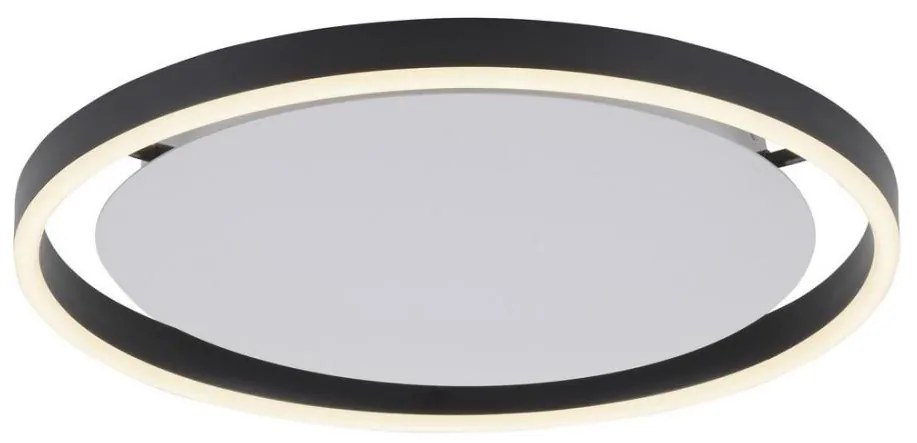 Leuchten Direkt 15391-13 - LED plafonieră RITUS 20W/230V negru dimabil