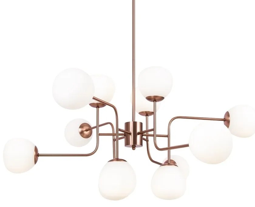 Candelabru design deosebit cu 12 surse de lumina Erich MYMOD221-PL-12-G