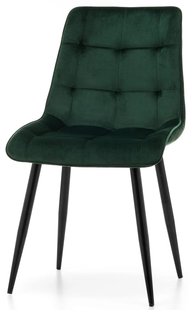 JAKS SCAUN DE SUFRAGERIE CHIC VELVET VERDE