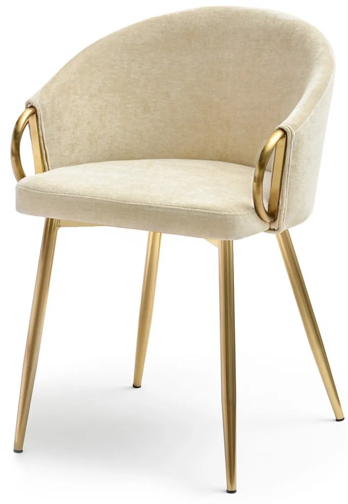 Scaun Carma K (crem + auriu). Promo -8%. 1110997