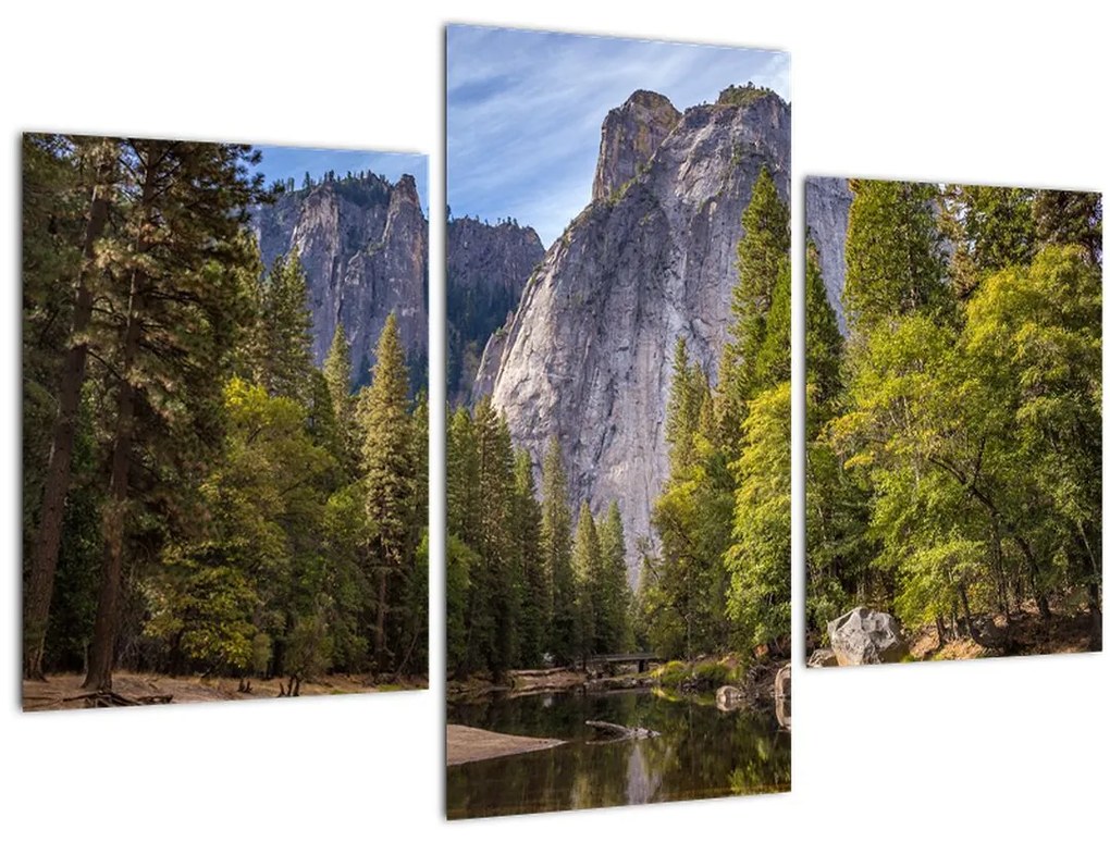 Tablou - Sub Piatra Yosemite (90x60 cm)