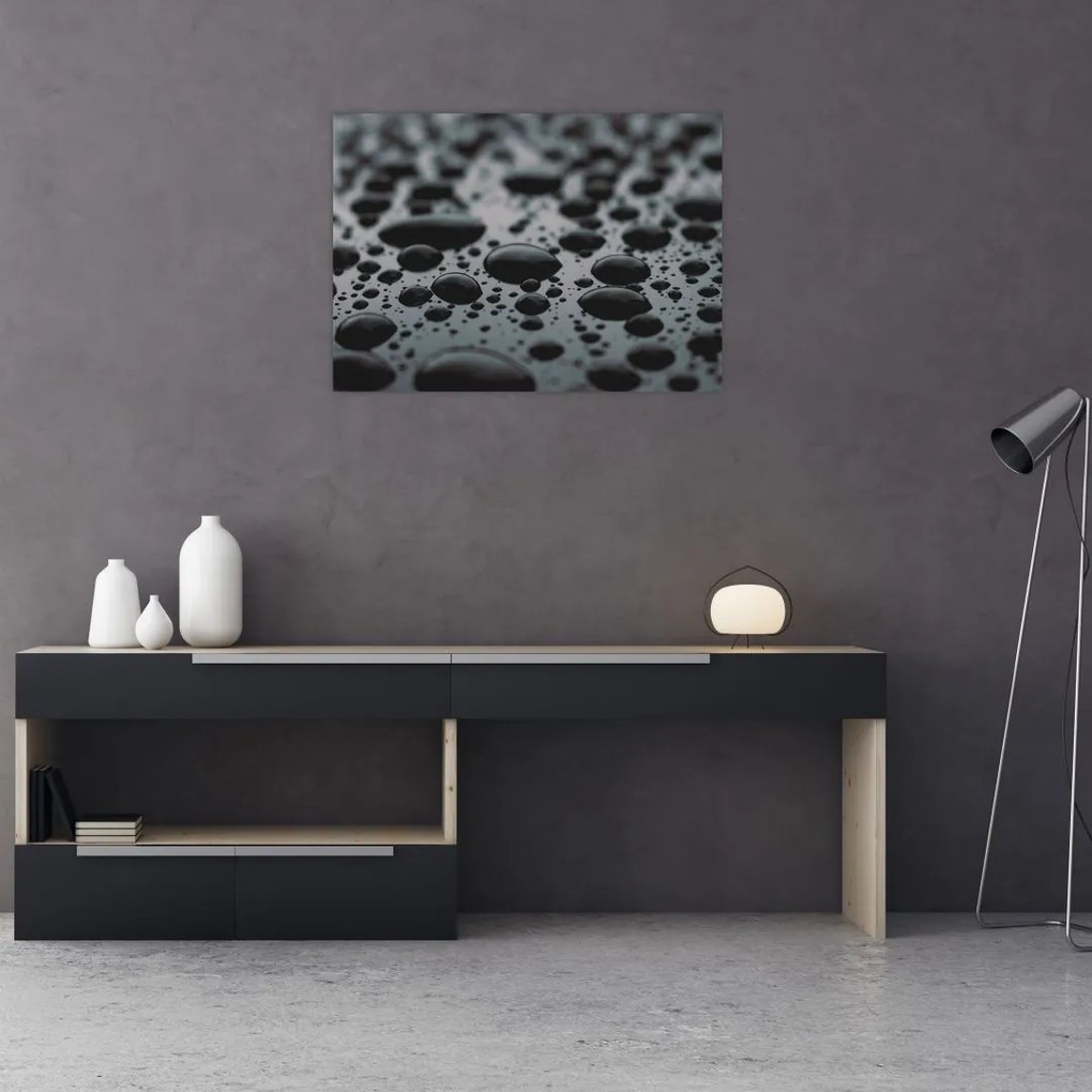 Tablou cu picături de apă (70x50 cm)