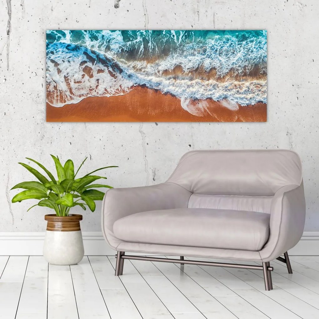 Tablou cu plaja mării (120x50 cm)