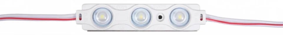 Modul 3 leduri 1.5W, 12 V, IP65, lumina rece 6000K, 70x15mm, Optonica