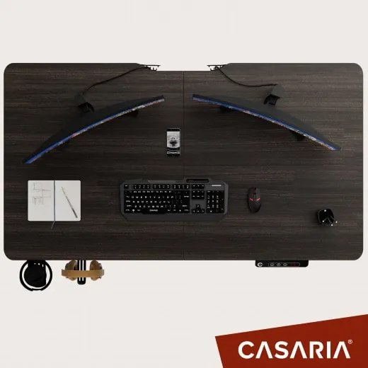 Deuba Birou de birou maro reglabil pe inaltime - 110x60x118 cm