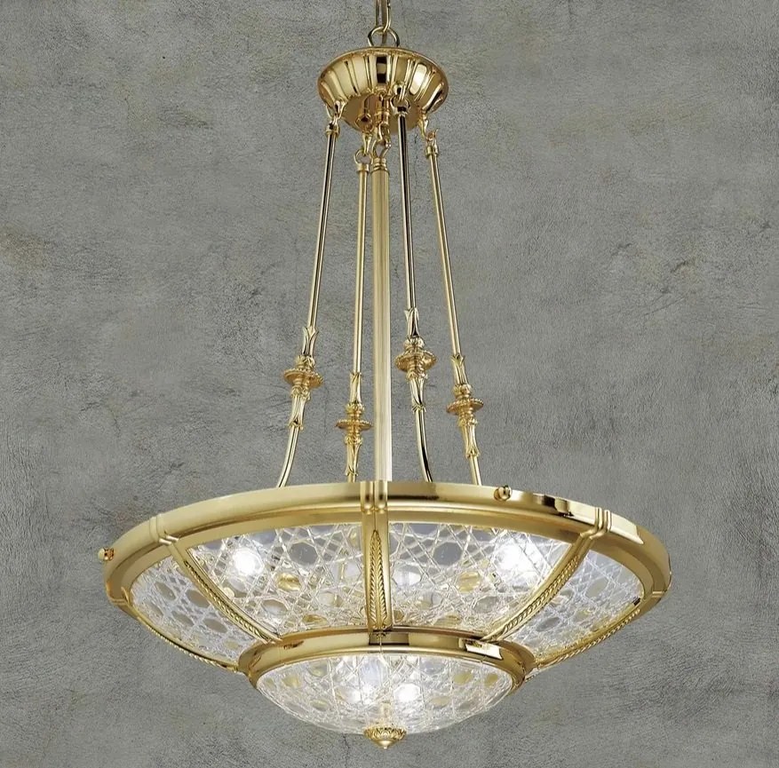 Candelabru elegant LUX realizat manual Crystal Glass - Giotto
