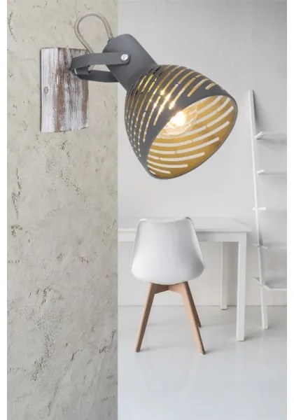 Spot de perete MORI 1xE27/40W/230V Globo 54661-1