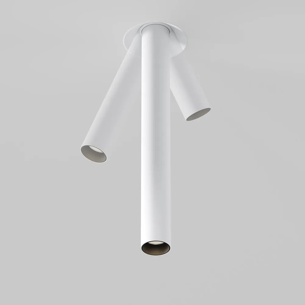 Spot LED incastrabil rotativ retractabil Focus T alb