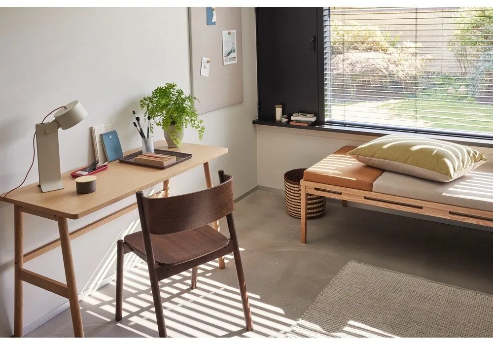 Veioză bej (înălțime 32 cm) Crea – Hübsch