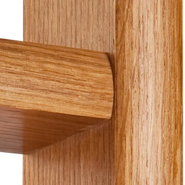 Aplica de perete AIDA 1xE27/60W/230V, stejar