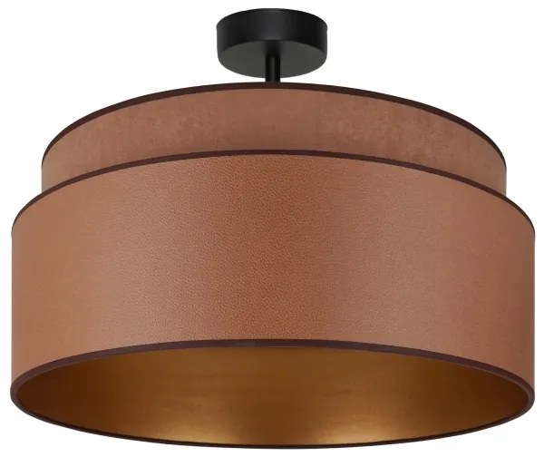 Brilagi - Plafonieră OREGON VEGE 1xE27/15W/230V, Ø 45 cm, maro