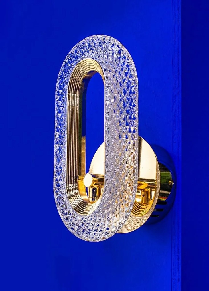 Aplica de perete design modern JEWEL auriu
