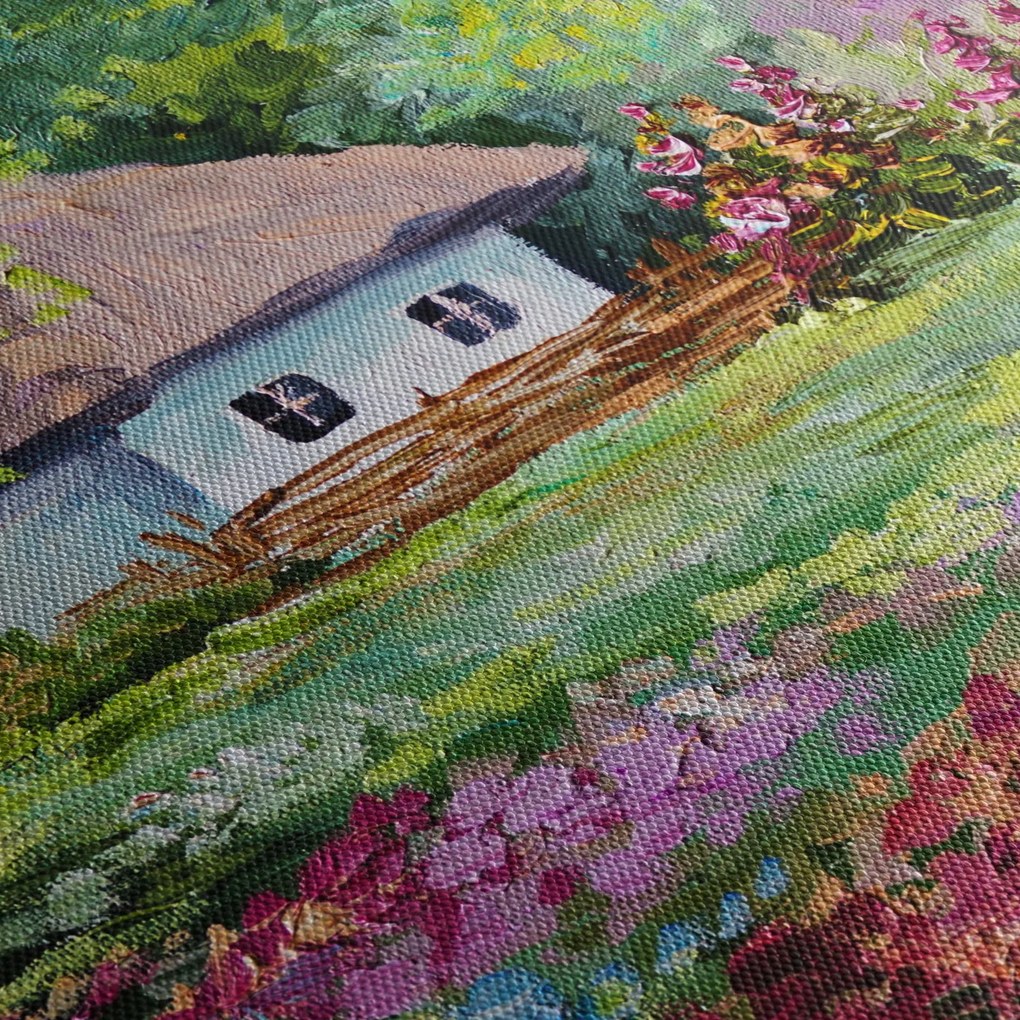 Tablou - Cabană (70x50 cm)
