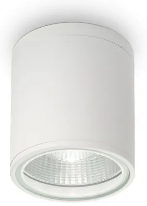 Spot aplicat de exterior IP44 GUN PL1 BIANCO 122663