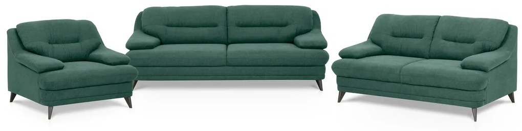 Canapea 2 locuri, 100x185x87 cm, Sophia, Green