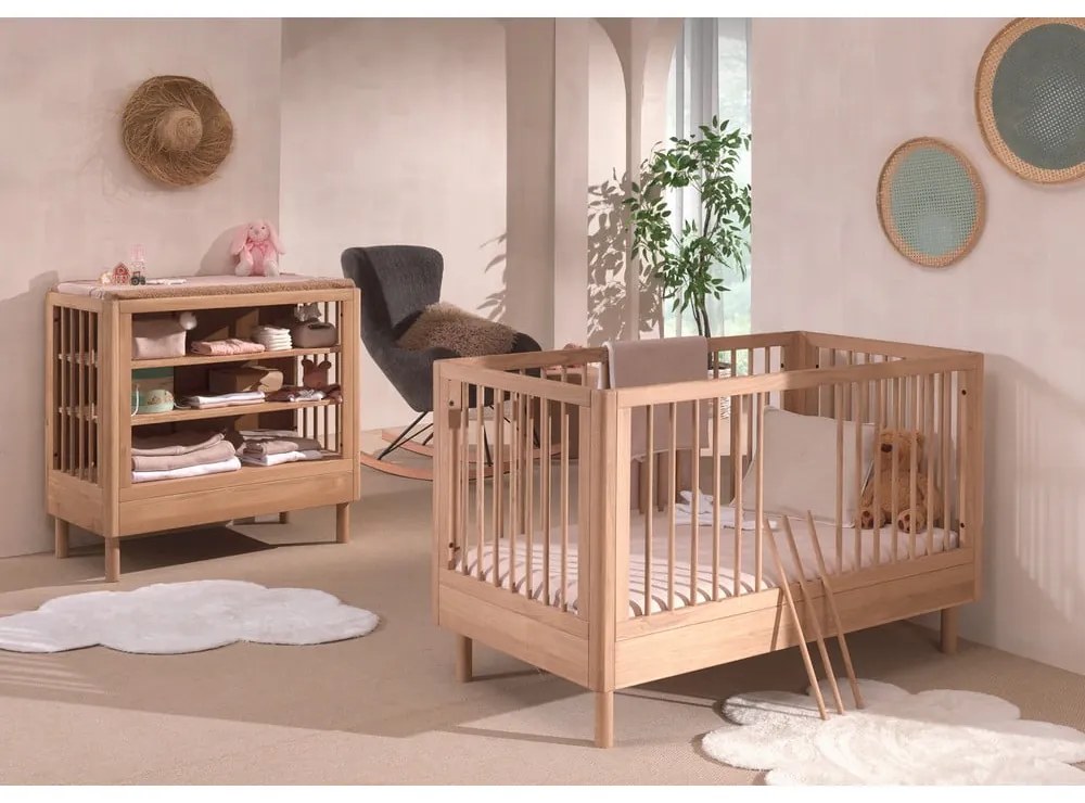 Set de mobilă pentru copii 2 buc. din lemn de stejar Forrest – Vipack