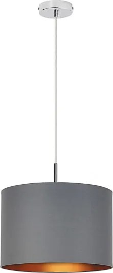 Rábalux Monica 2541 pendul cu 1 braț  gri   metal   E27 1x MAX 60W   IP20