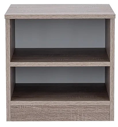 Noptieră Miami deschisă 40x40 cm stejar York-stejar York