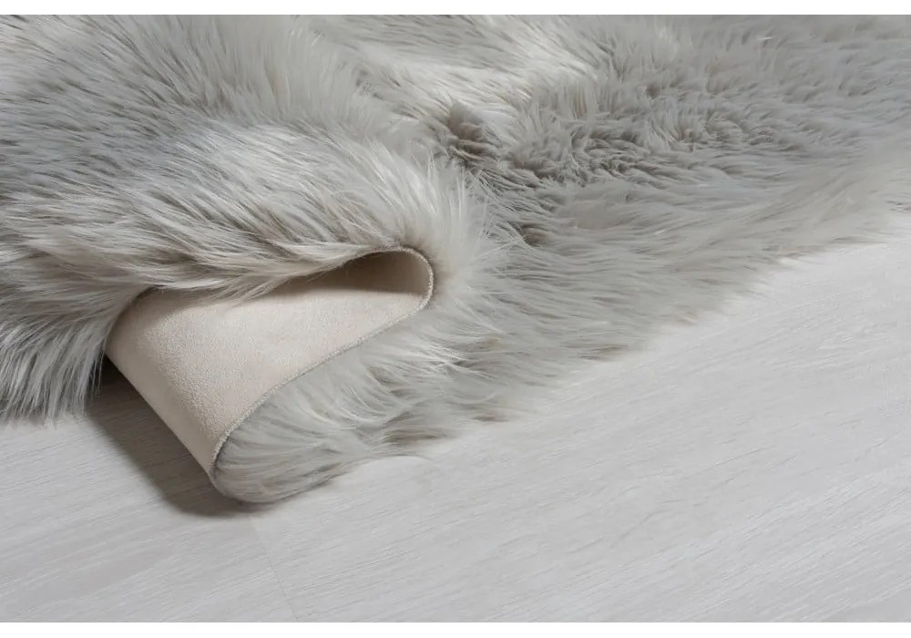 Covor Flair Rugs Sheepskin, 80 x 150 cm, gri