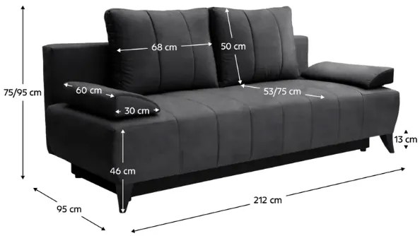 Canapea extensibilă Buno (kronos 22) . 1063827
