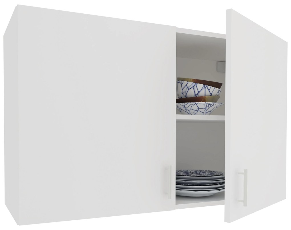 Corp Superior Oran, 2 Usi, Alb, 100 x 33 x 60 cm