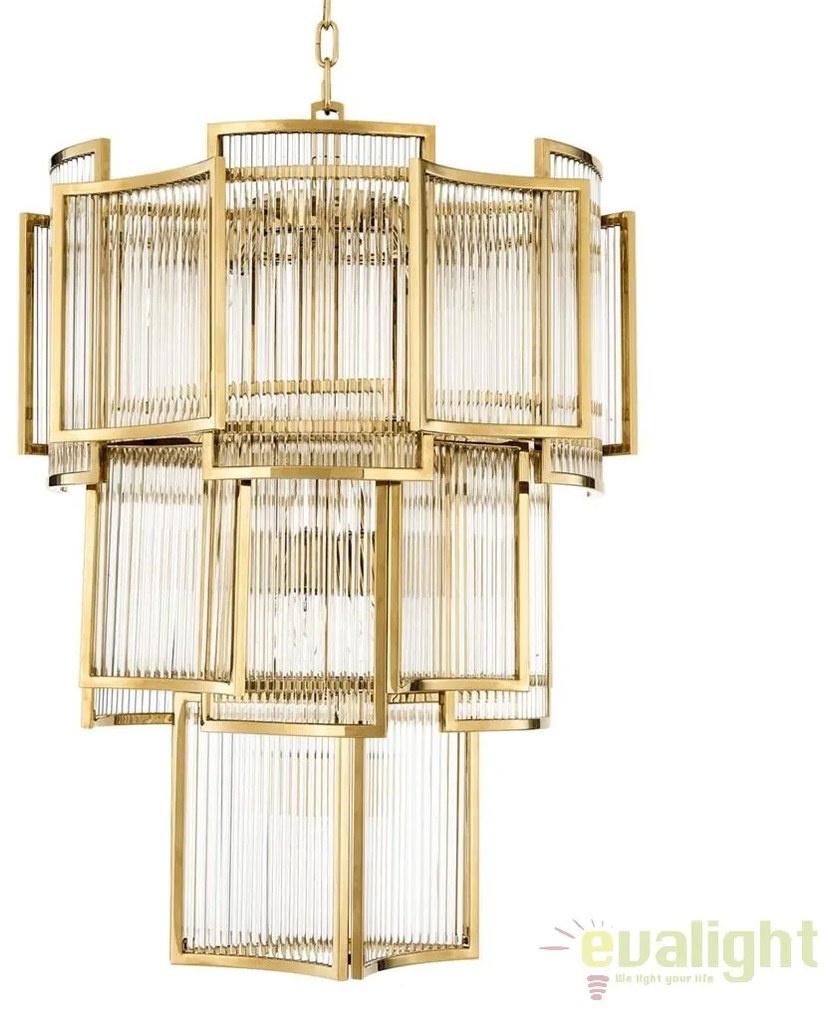 Candelabru elegant design LUX Jet Set, auriu 111673 HZ