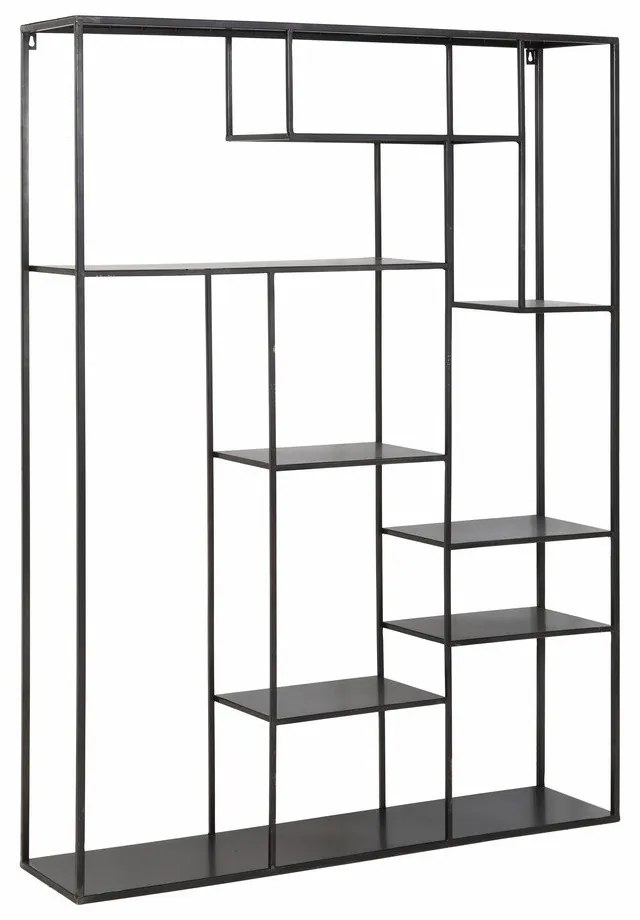 Raft negru etajat din metal Talara – Light &amp; Living