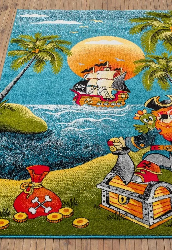 Covor Pentru Copii Kolibri Pirate 11059