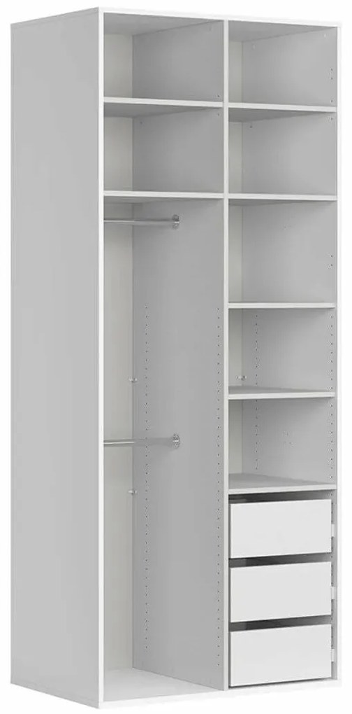 Dulap de haine Flex 134 (alb) . 1098236