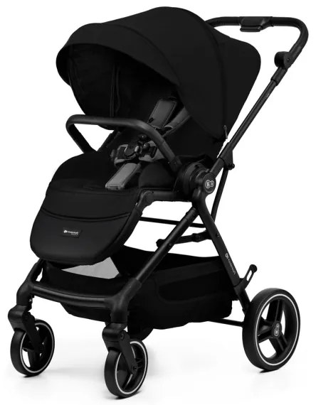 Cărucior de copii combinat 2 în 1 KINDERKRAFT SELECT YOXI Pure black