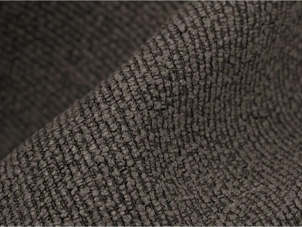 Canapea maro cu tapițerie din țesătură bouclé 255 cm Aloha – Makamii