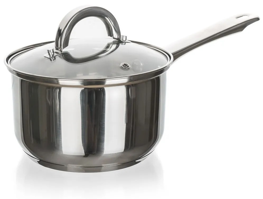 Cratiță din oțel inoxidabil cu capac Good and Cook, 16 cm, 1,9 l