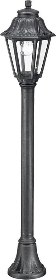 Ideal lux - Lampadar exterior 1xE27/60W/230V negru