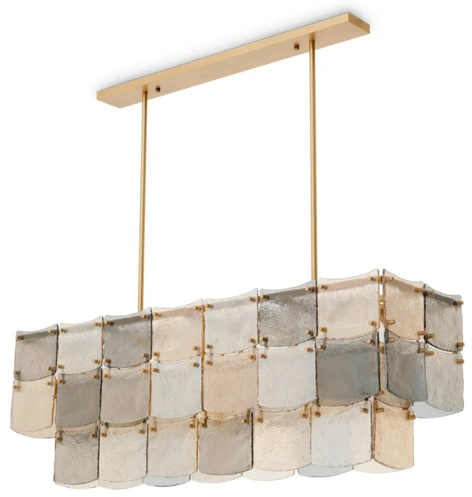 Candelabru design LUX, Sticla, Alama Antic, Laurent