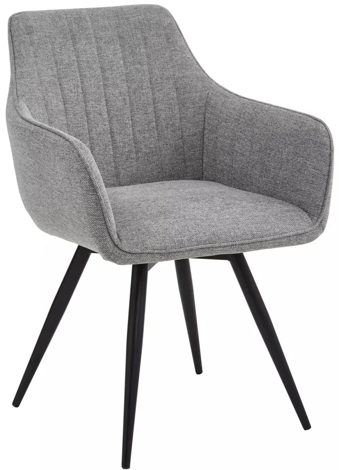 Scaun rotativ Ballo gri/negru Brego07