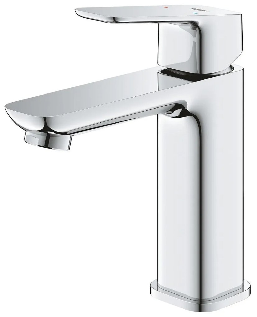 Baterie lavoar Grohe Cubeo, fara ventil pop-up, marime M, crom