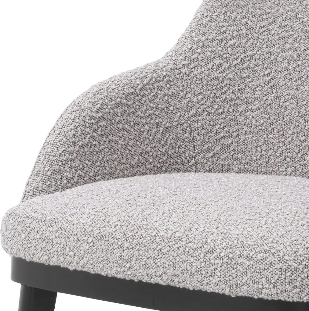 Scaun design LUX Costa, Boucle grey