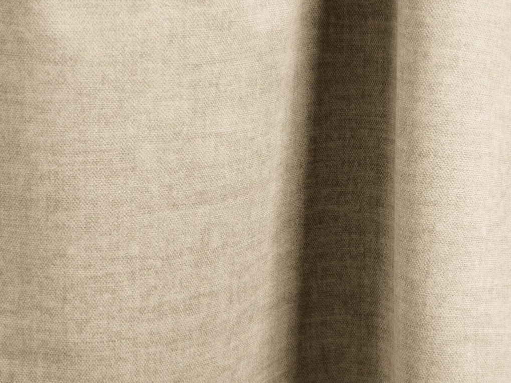 Coltar extensibil stanga 5 locuri, modular, cu lada depozitare, Ella, Micadoni Home, 271x174x94 cm, catifea, bej deschis