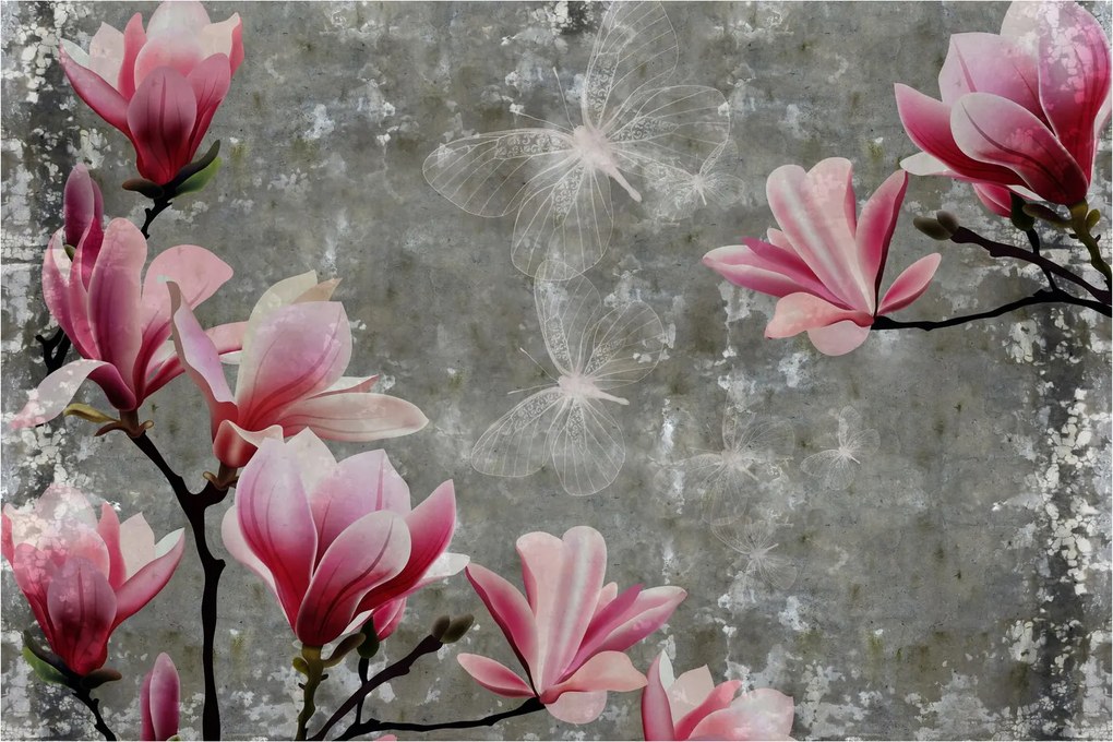 Tablou cu flori (90x60 cm)