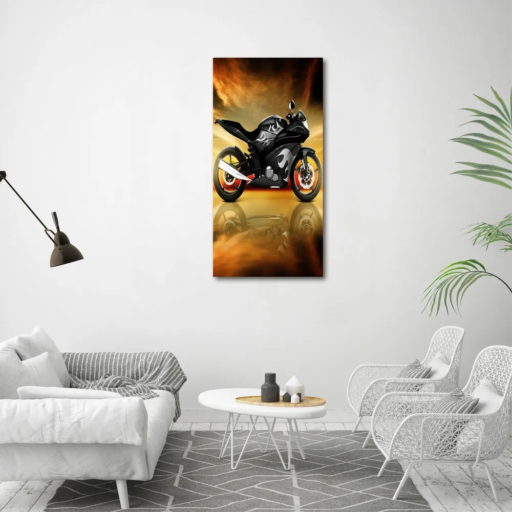 Tablou canvas Motocicletă