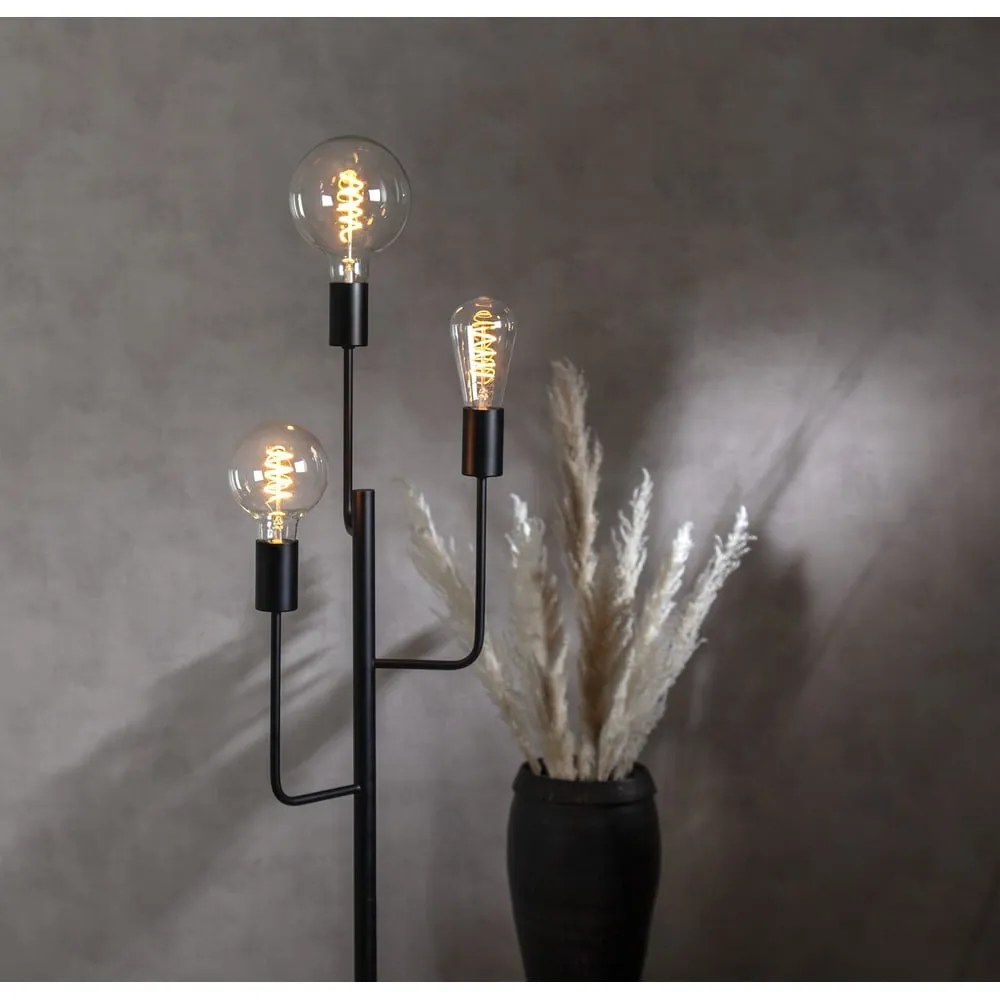 Bec LED/cu filament E27, cu lumină caldă și intensitate reglabilă 4 W Spiral Filament – Star Trading