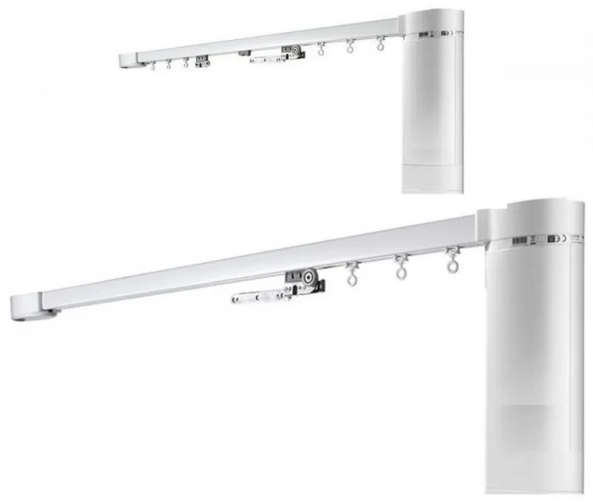 SET 2 SINE electrice cu telecomanda SOMFY motor DREAPTA pentru perdele si draperii